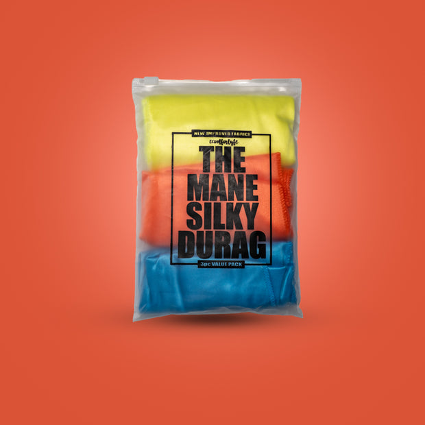Silky Durags (Neon, Orange, Sky Blue)