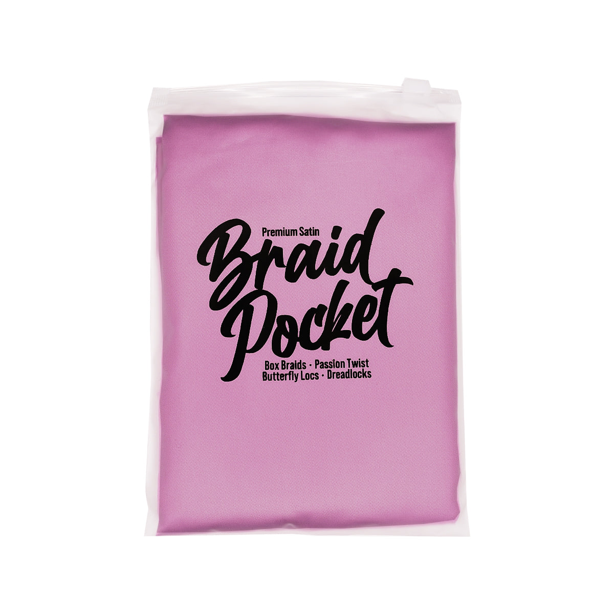 Braid Pockets (Satin Pink)